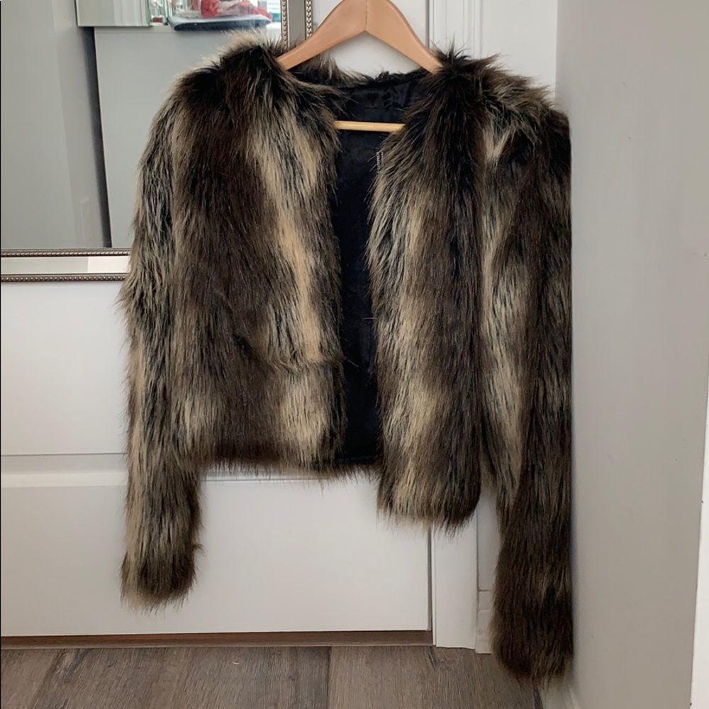 Faux Fur Jacket